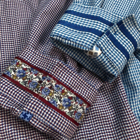 Blue and Purple Checkered Shirts by Robert Graham - Picture 6 of 14